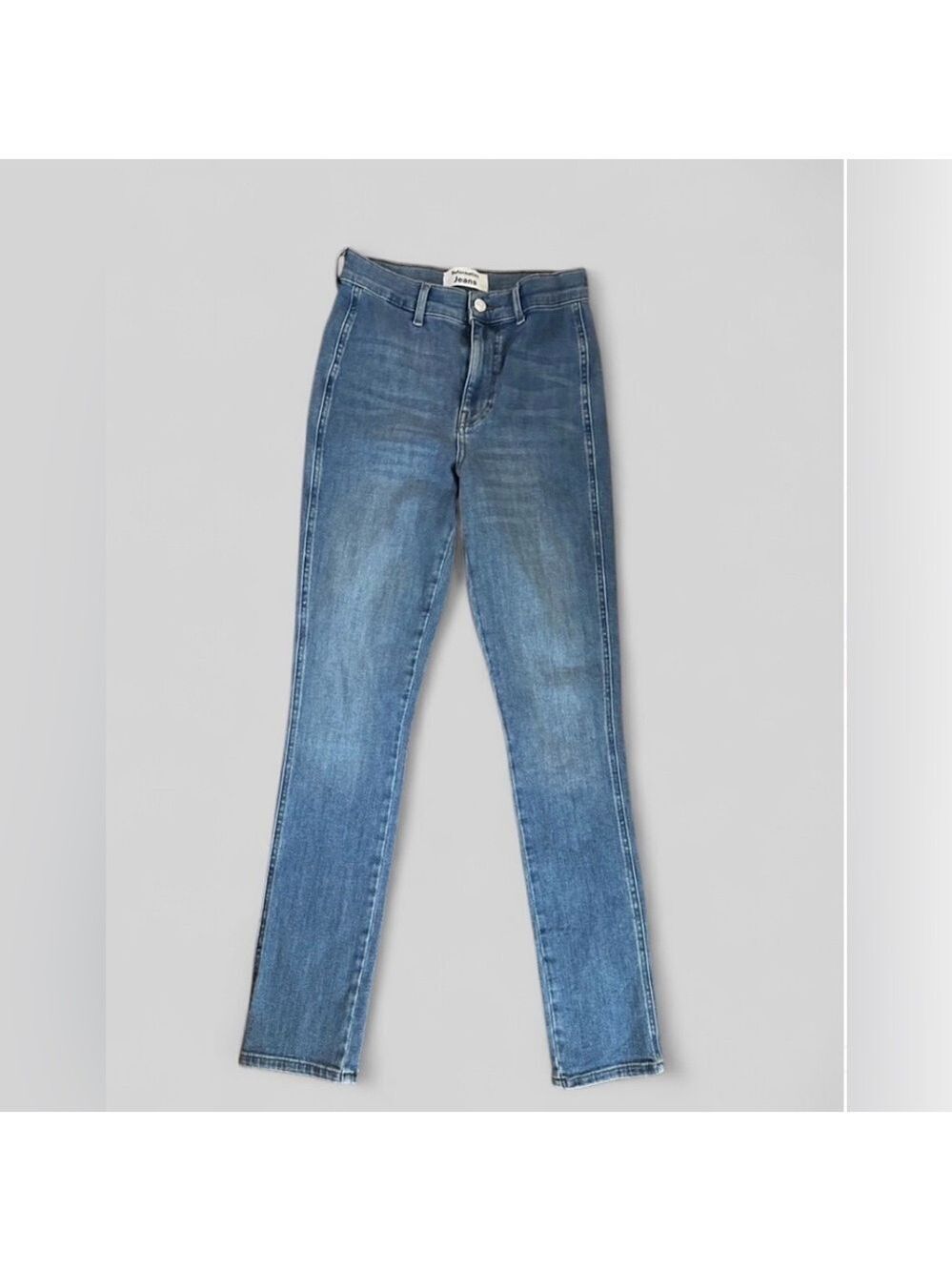 Reformation- skinny High Waist Jeans- size 25-EUC-Blue - Picture 2 of 9